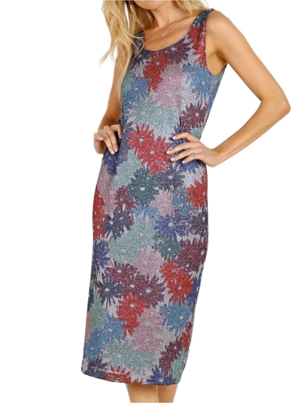 Splendid x Margherita Missoni Brillare Dress Multi Daisy